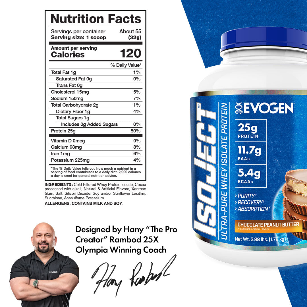 Isoject Whey Protein Isolate 4 lbs